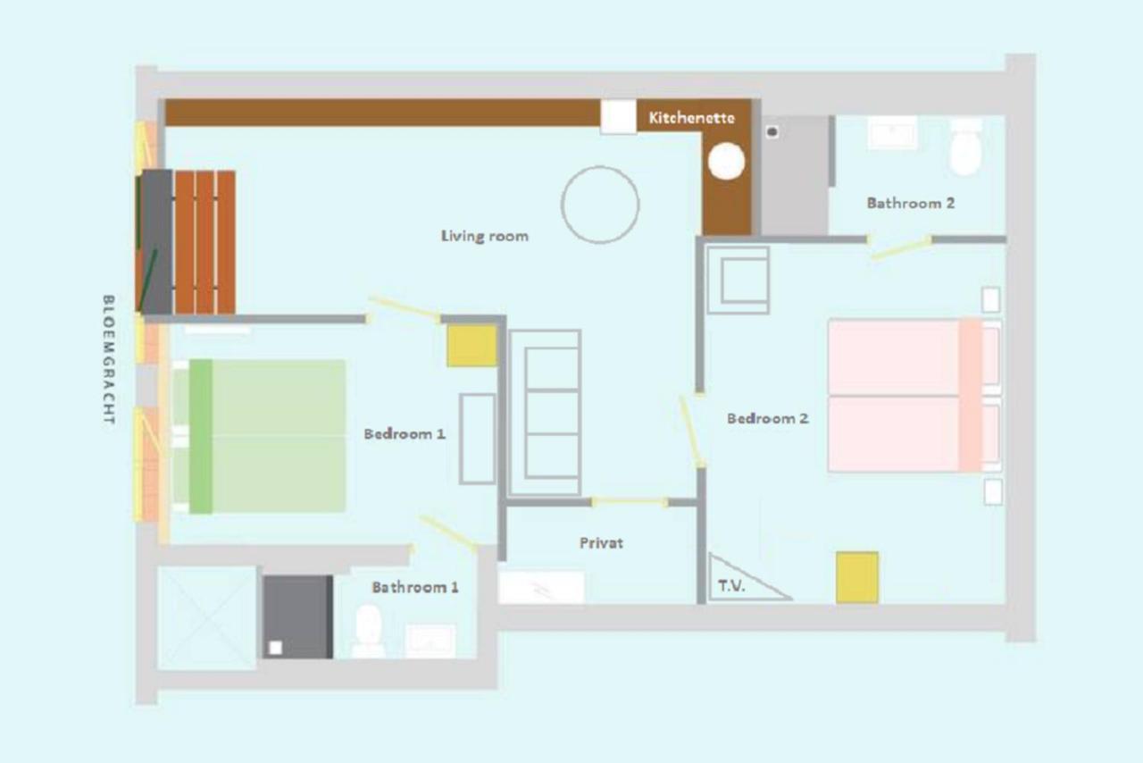B&B Bloembed Amsterdam Zewnętrze zdjęcie